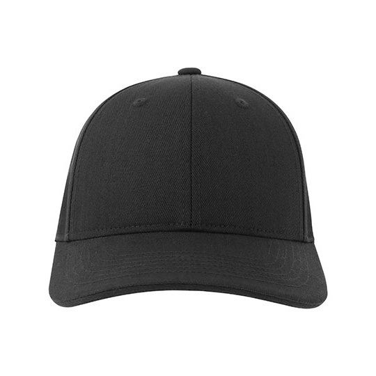 Czapka Klasyczna Bawełniana Twill AT684 - Black & Black