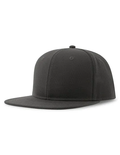 Czapka Plaski Daszek Poliester Recykling AT685 - Dark Grey