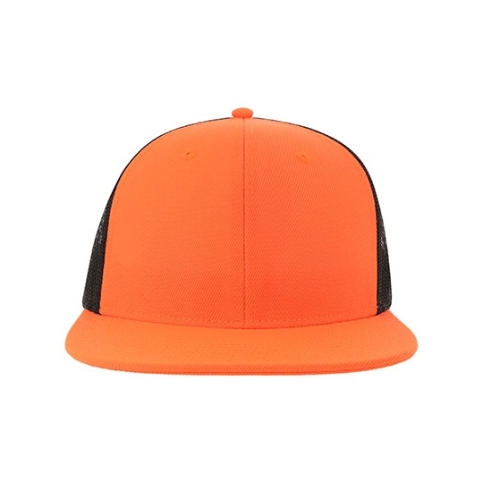 Czapka Snapback Poliester z Recyklingu AT686 - Orange & Black