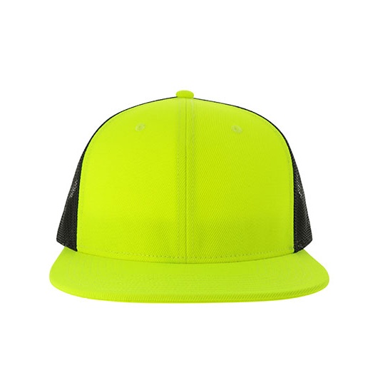 Czapka z siatką AT686 - Yellow & Black