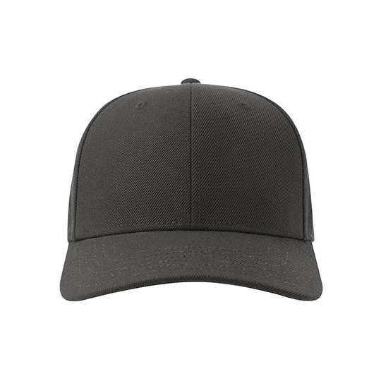 Czapka z daszkiem poliester z recyklingu AT687 - Dark Grey