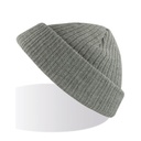 Czapka beanie docker AT796 - Light Grey Melange
