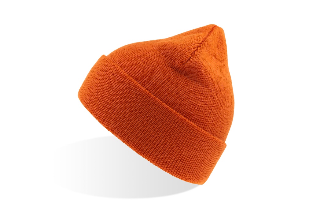 Czapka Beanie Dwuwarstwowa Akrylowa AT799 - Orange