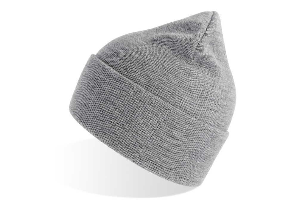 Dwuwarstwowa czapka AT805 - Light Grey Melange