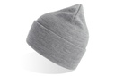 Dwuwarstwowa czapka AT805 - Light Grey Melange