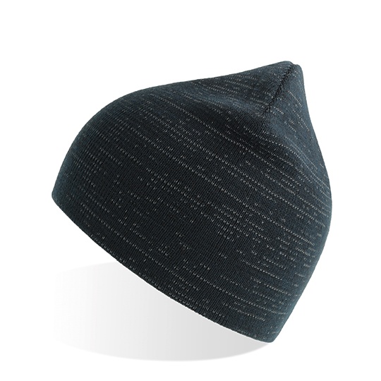 Czapka Beanie Odblaskowa Poliester z Recyklingu AT806 - Navy