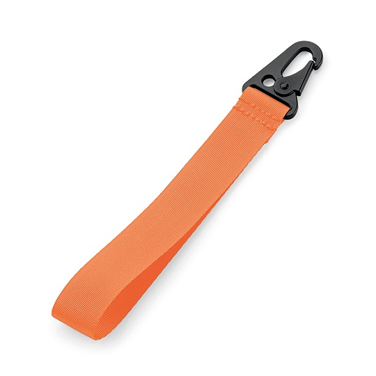 Pleciony brelok z karabińczykiem BG100 - Orange