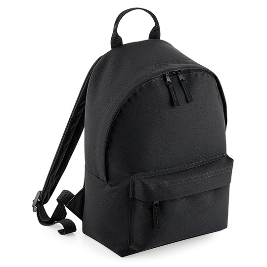 Plecak Mini Miejski Poliester 600D BG125S - Black & Black