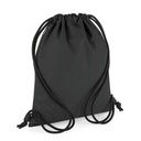 Plecak Worek Sportowy Odblaskowy Poliester BG137 - Black Reflective