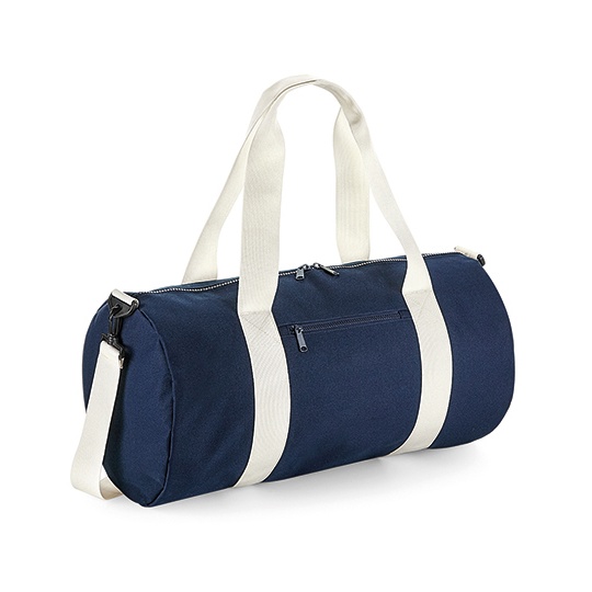 Torba Sportowa Klasyczna Poliester 600D BG140L - French Navy & Off White