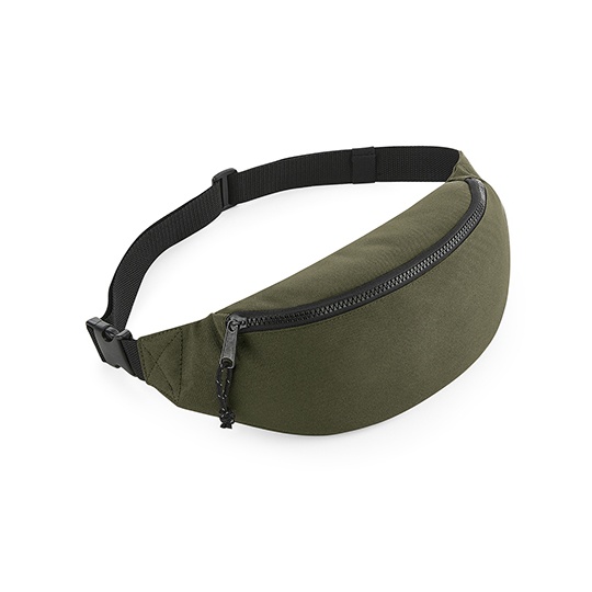 Saszetka Biodrowa Poliester z Recyklingu BG282 - Military Green