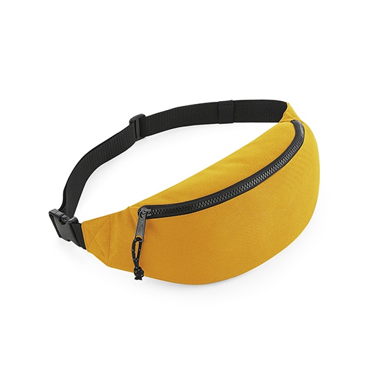 Saszetka Biodrowa Poliester z Recyklingu BG282 - Mustard