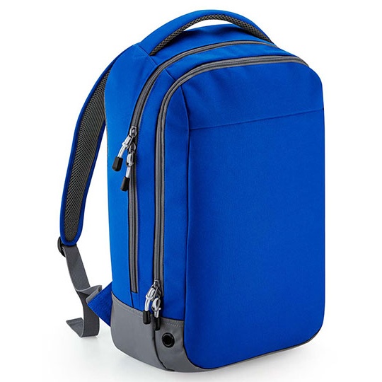 Plecak Sportowy Nieprzemakalny Oddychajacy BG545 - Bright Royal & Grey
