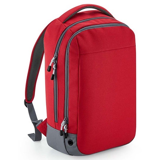 Plecak Sportowy Nieprzemakalny Oddychajacy BG545 - Classic Red & Grey