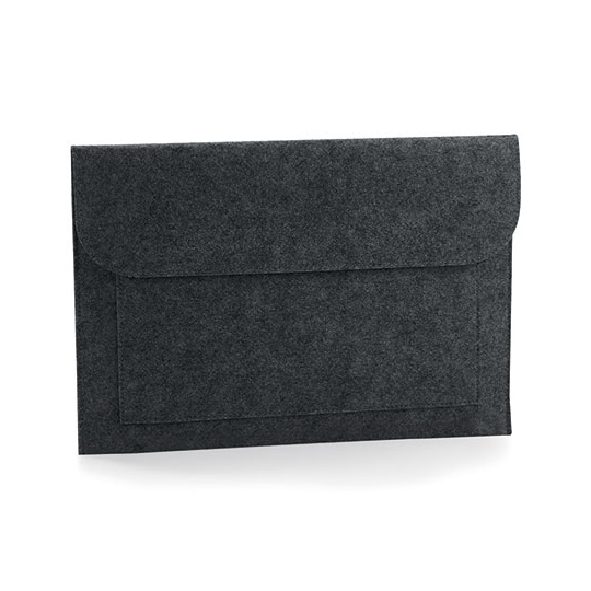 Filcowe etui na laptopa i dokumenty BG726 - Charcoal Melange