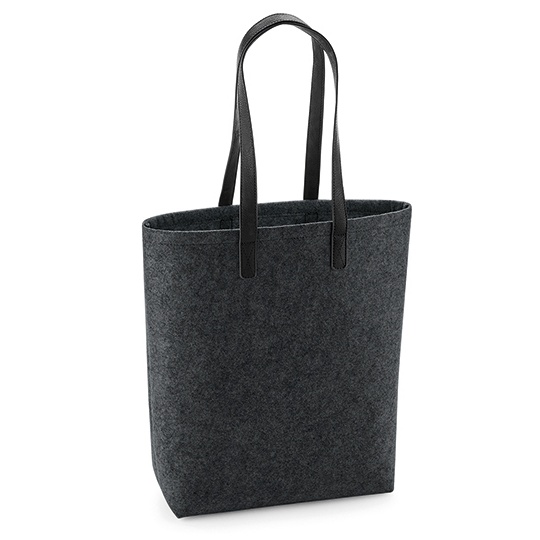 Torba filcowa BG738 - Charcoal Melange & Black