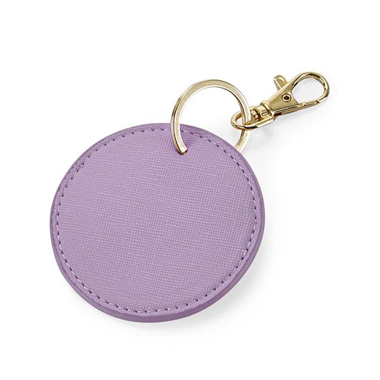 Brelok Okragly Poliuretan Saffiano BG745 - Lilac