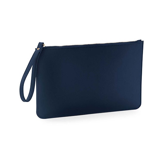 Saszetka Elegancka Sztuczna Skora Saffiano BG750 - Navy