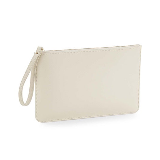 Saszetka Elegancka Sztuczna Skora Saffiano BG750 - Oyster