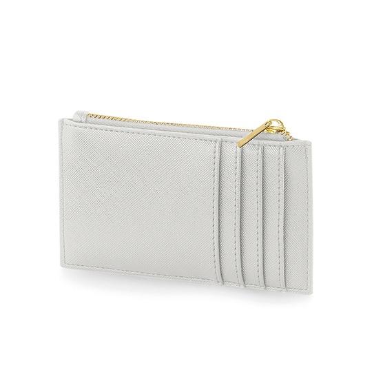 Etui na karty Sztuczna Skora BG754 - Soft Grey