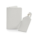 Zestaw Podrozny Dwuczesciowy Saffiano Sztuczna Skora BG755 - Soft Grey