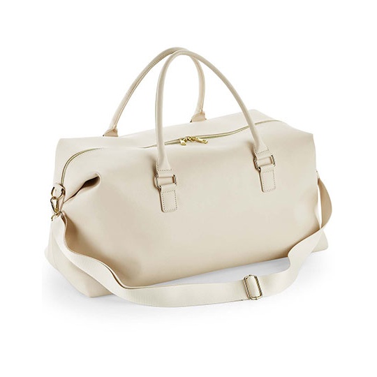 Torba Weekendowa Poliuretan Saffiano BG760 - Oyster