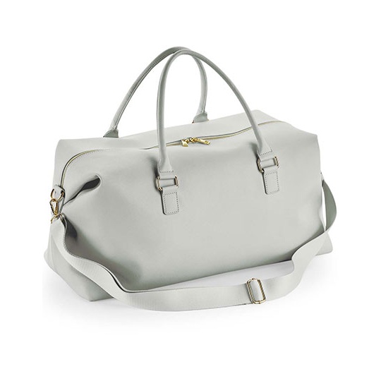 Torba Weekendowa Poliuretan Saffiano BG760 - Soft Grey
