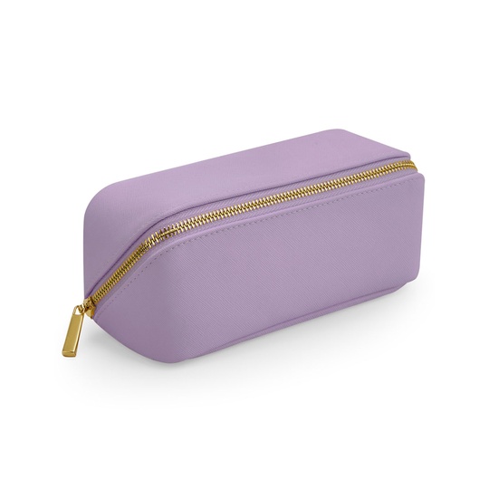 Kosmetyczka Plaska Poliuretan Saffiano BG761 - Lilac