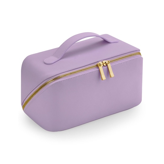 Kosmetyczka Plaski Kroj Poliuretan Saffiano BG762 - Lilac