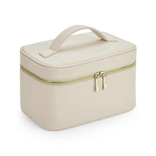 Kosmetyczka Uniwersalna Poliuretan Saffiano BG763 - Oyster
