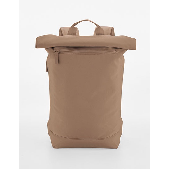 Plecak miejski roll-top BG871 - Hazelnut