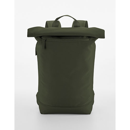 Plecak miejski roll-top BG871 - Pine Green