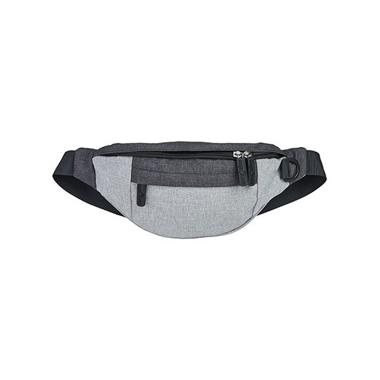 Saszetka na pas Helsinki BS19482 - Dark Grey Melange & Light Grey Melange