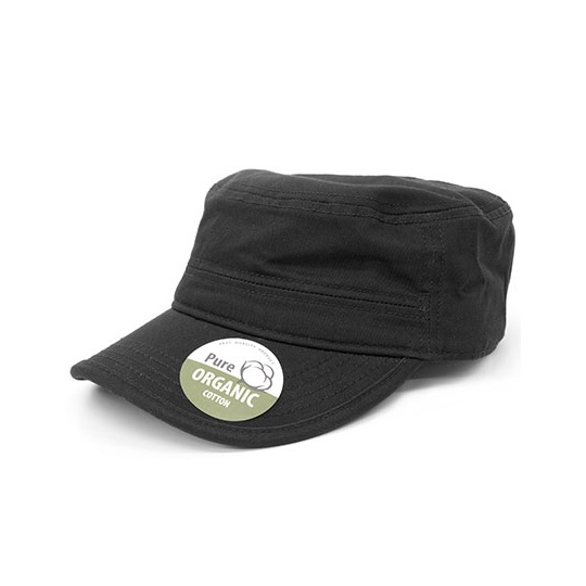 Czapka Wojskowa Bawełna Organiczna BW7019 - Black