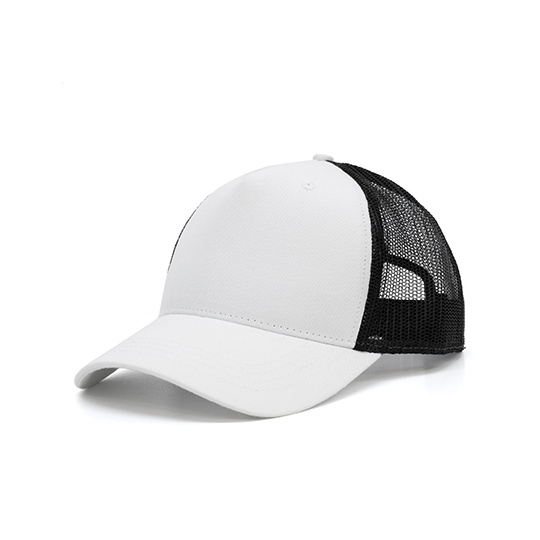 Czapka Trucker 5-Panel Poliester Recykling BW7020255 - White & Black