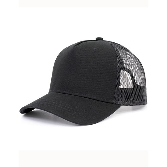Czapka Trucker 5-Panel Poliester Recykling BW7020255 - Black & Black