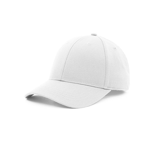 Czapka bawełniana 6-panelowa BW7022226 - White