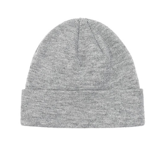 Czapka z mankietem BW801952 - Grey Melange