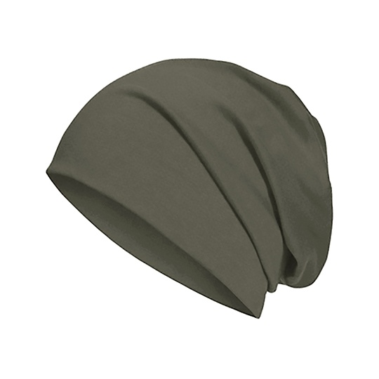Czapka Dzianinowa Bawelna Organiczna BW8021 - Olive