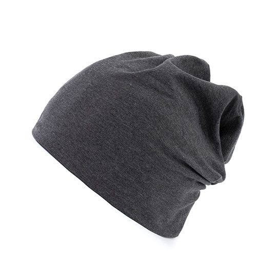 Czapka Dzianinowa Bawelna Organiczna BW8021 - Heather Anthracite