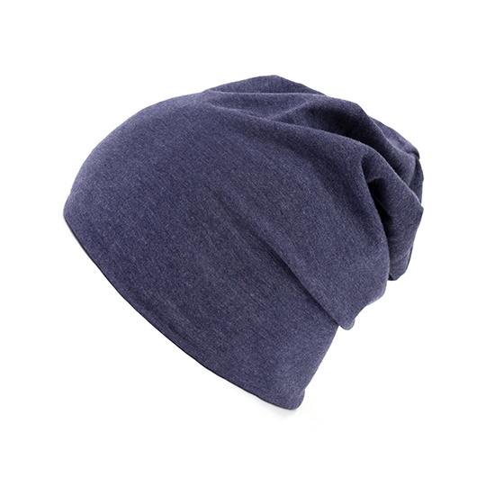 Czapka Dzianinowa Bawelna Organiczna BW8021 - Heather Navy