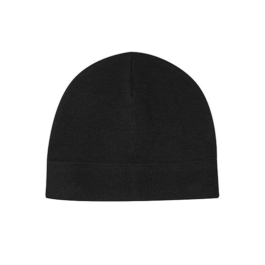 Czapeczka Niemowleca Bawelna Organiczna BZ62 - Black