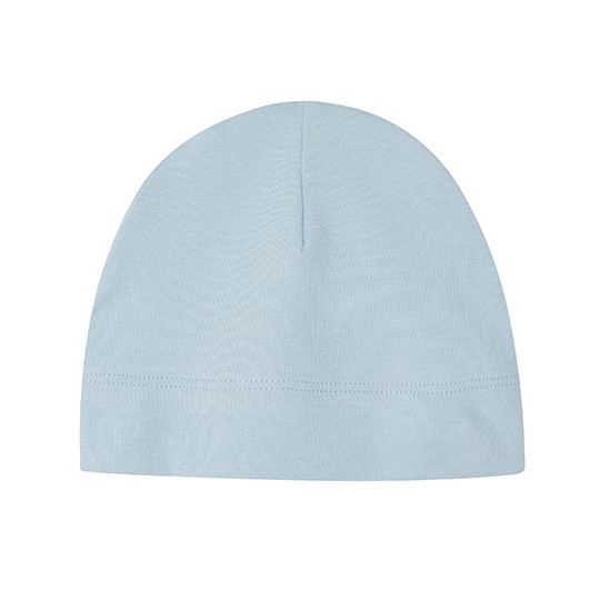 Czapeczka Niemowleca Bawelna Organiczna BZ62 - Dusty Blue