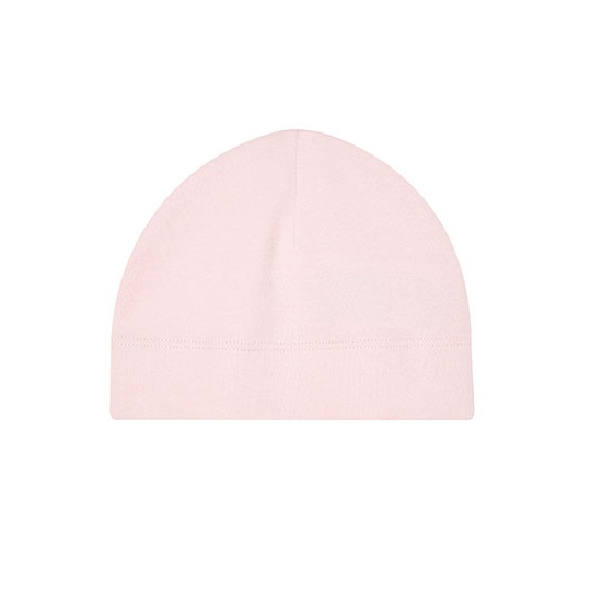 Czapeczka Niemowleca Bawelna Organiczna BZ62 - Powder Pink
