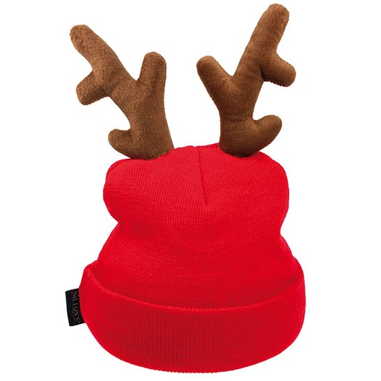 Czapka dzianinowa C1440 - Red