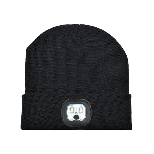 Czapka Akrylowa Z Lampką LED C1458 - Black