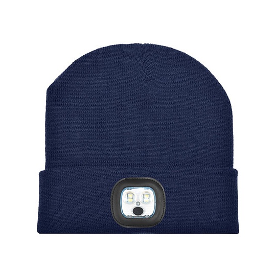 Czapka z lampką LED C1458 - Navy