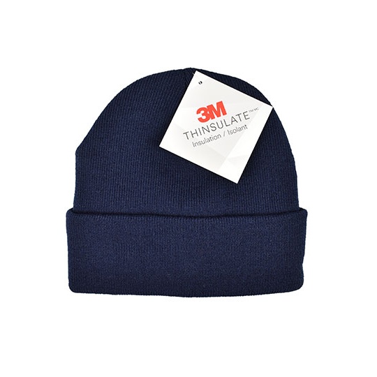 Czapka Dzianinowa z wywinietym brzegiem Thinsulate C1476 - Navy