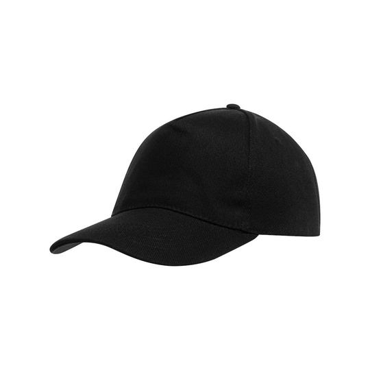 Czapka 5-panelowa Bawelniana C2116 - Black
