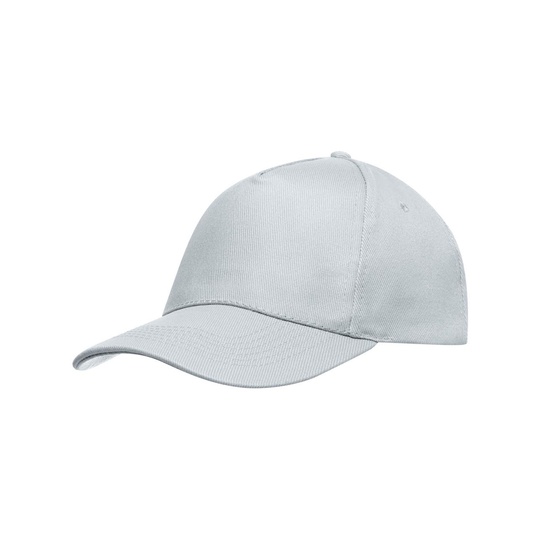 Czapka 5-panelowa Bawelniana C2116 - Light Grey